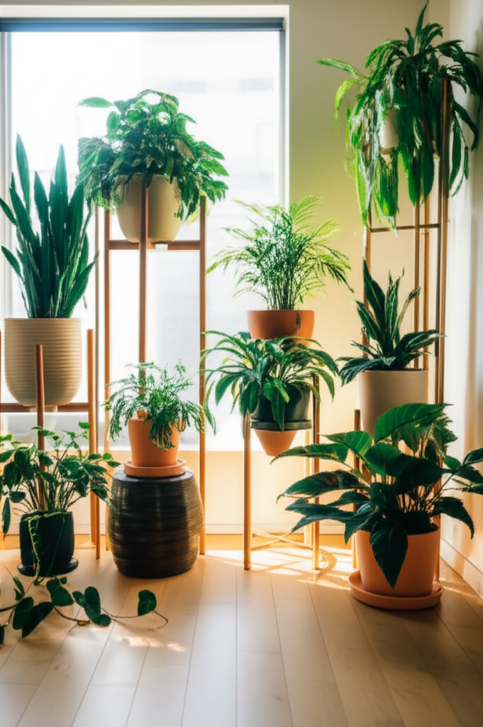 Beautiful indoor plants